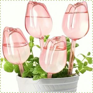 Flower Waterer Anti-clogging Watering Device Tulip Automatic Timer Watering Sturdy and Durable