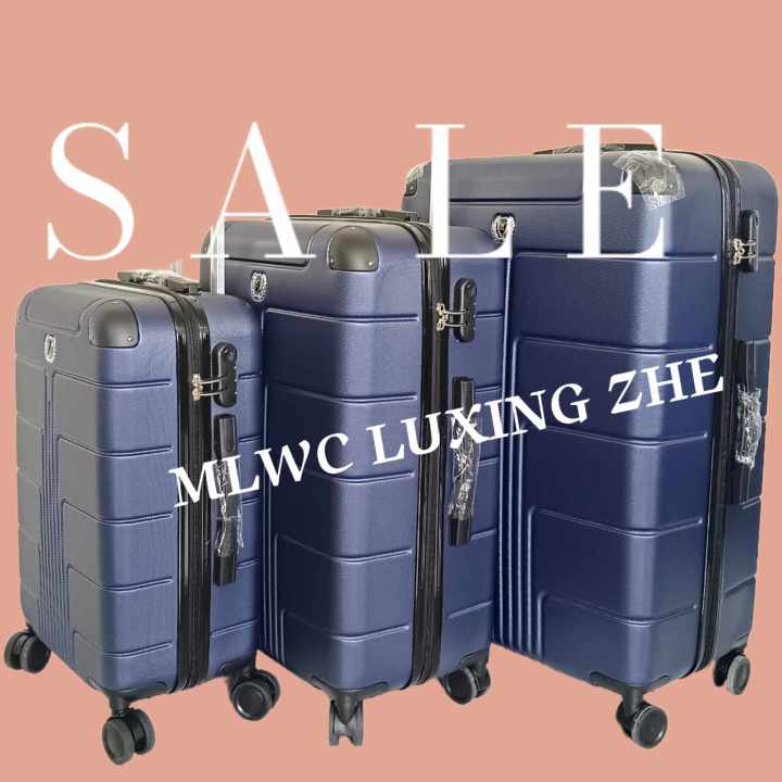 Rubberized Luggage BUY TAKE BLUE SET 3N1 28 Inches, 24 Inches 20  Inches Hard case suitcase Small 6-10 kgs hand carry medium 20-25 kgs Large  up