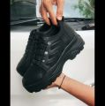 50 an Store - Sepatu Wanita Sneakers Hitam & Putih Letter A B C Terlarisss. 