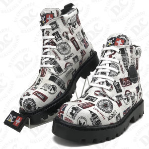 Sepatu Pria Boots Safety Canvas Dichinardi Steel Toe 6909