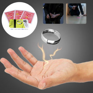 Fancy【Ready Stock】Magic Ring Tricks Play Ball Floating Effect of Invisible Magic Props