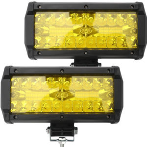 New 2 Pcs 5Inch 72W LED Work Light Waterproof Car LED Work Lamp For Driving Fog Lamp Offroad Truck SUV JEEP Foglight