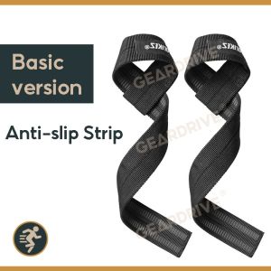 GEARDRIVE Fitness Power Band Bracers Weightlifting Rally With Hard Pull Grips To Protect Wrist Strength Training Heavy Horizontal Bar Dumbbell Barbell Belt