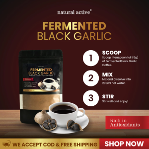 Natural Coffee - Fermented Black Garlic Coffee B1T1 No added sugar pure organic