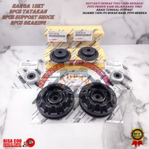 KARET SUPORT SHOCK DEPAN + BEARING +TATAKAN TOYOTA ALL NEW YARIS VIOS 2014 SAMPAI 2017