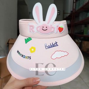 Topi Anak Rabbit / Topi Anak Topi Golf Senam Pantai / Topi Anak Visor / Topi Golf Anak / Topi Pantai Sunshade / Topi Anak Visor Pantai Sunshade Motif Rabbit Baseball Anti Uv - Topi Anak / Topi Golf Anak Baseball Cap Sport Motif Rabbit Topi Pantai Sunshade