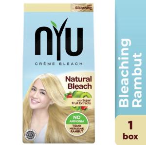 NYU Pewarna Rambut / Creme Hair Colour Natural Tanpa AMONIA (BPOM)