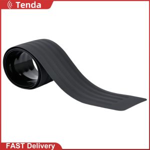 Car Bumper & Exterior Accessories Rear Bumper Guard Anti-Scratch Trunk Sill Plate Protector for Sedan SUV Black Finish
