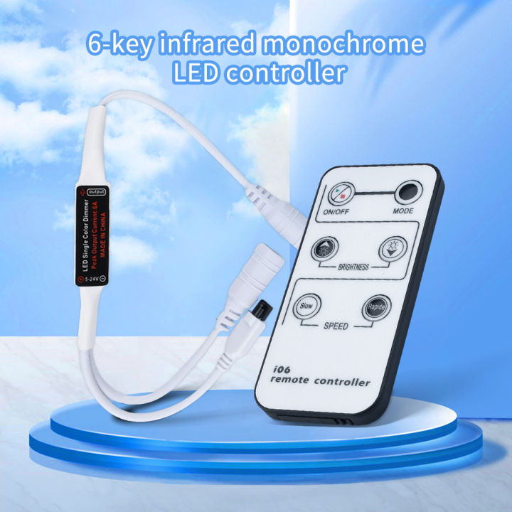 Aideepen%20DC%205-24V%20Mini%20Infrared%20Remote%20Control%206%20Keys%20Monochrome%20Led%20Dimming%20Controller%20Single%20Led%20Strip%20Light%20Controller%20-%20Image%203
