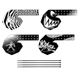 Bicycles PP5 Rear Tire Wheel Mudguard Mud Prevent Protective Plate Mountain Bike Rear Derailleur Guard Plate Enduring