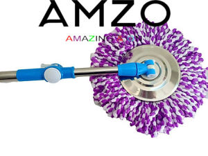 AMZO_CÂY LAU NHÀ THAY THẾ 360 THÂN INOX