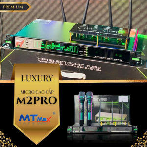 Micro Karaoke Đầu Thu M2 Pro Bóng Tube + Công Nghệ Cảm Biến – Âm Thanh Mượt Bắt Sóng Nhanh Chống Hú Tối Ưu
