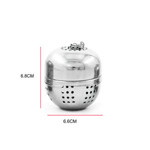 Bóng lọc inox có dây treo không gỉ nhiều kích thước lọc trà inox BAUHO