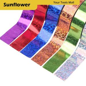 🎀🎁【Special price】Sun เทปฟอยล์เลเซอร์กระดาษกาวเครื่องเขียนแบบทำมืออัลบัมภาพอัลบั้มตกแต่งเทป