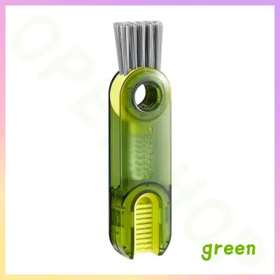 3 in 1 Tumbler Brush Cleaner Multipurpose Bottle Gap Lid Cup Cover Cleaning Brush Cup Crevice Tool