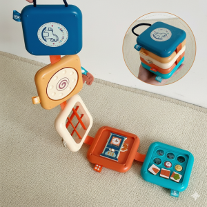 Khối Vuông Xếp Đa Năng Cho Bé - Hộp Đồ Chơi Busy Cube Montessori Mới Nhất 2025