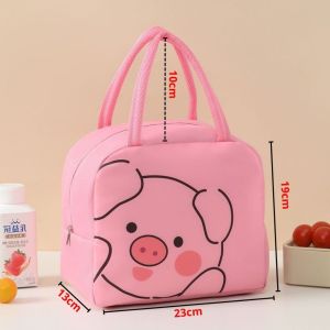 Tas Bekal Karakter Lunch Bag Cooler Food Waterproof Makanan Anak Tas Lunch Box Karakter High Quality Anti Air PST