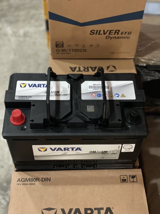 VARTA SILVER AGM DYNAMIC LN4 12V 80Ah 【公式通販】