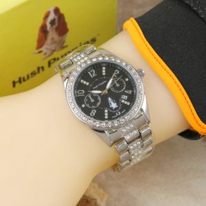 Jam Tangan Fashion Wanita HNP-6996 Tali Rantai Chrono Variasi Tanggal Aktif / Jam Tangan Kasual Wanita Anti Air Free Box & Baterai Cadangan