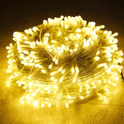 10M LED String Lights LED Fairy Light EU Plug Waterproof Christmas Lights For Holiday Party Wedding Decoration Christmas Decoration