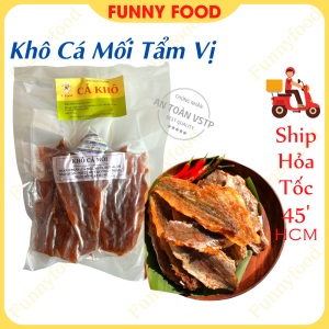 [ HOÀN TIỀN 10% ]Khô Cá Mối Tẩm Vị – Khô Cá Mối Rút Xương Tẩm Vị Tiêu Đường – [Ship Hỏa Tốc HCM] – Funnyfood