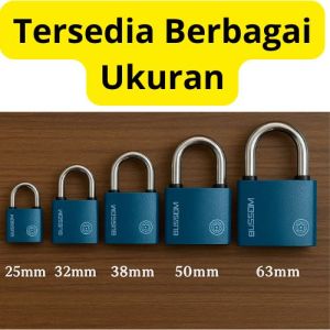 TERMURAH!!! BLOSSOM GEMBOK BAJA ABS COVER TIPE BX01 50MM UNTUK PAGAR / KANTOR / TOKO / GUDANG