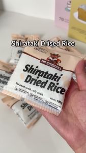 Mr.Squirrel 50PCS 100g Shirataki Rice Organic Shirataki Dried Rice Shiritake Rice Keto Low Carb[Fast Shipping]