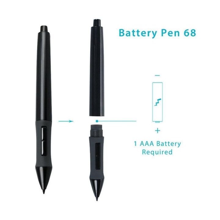 Professional Huion Digital Pen 2048 Levels Wireless Screen Stylus P68 for Huion 420/H420/New 1060 Plus Drawing Tablet shoutuan