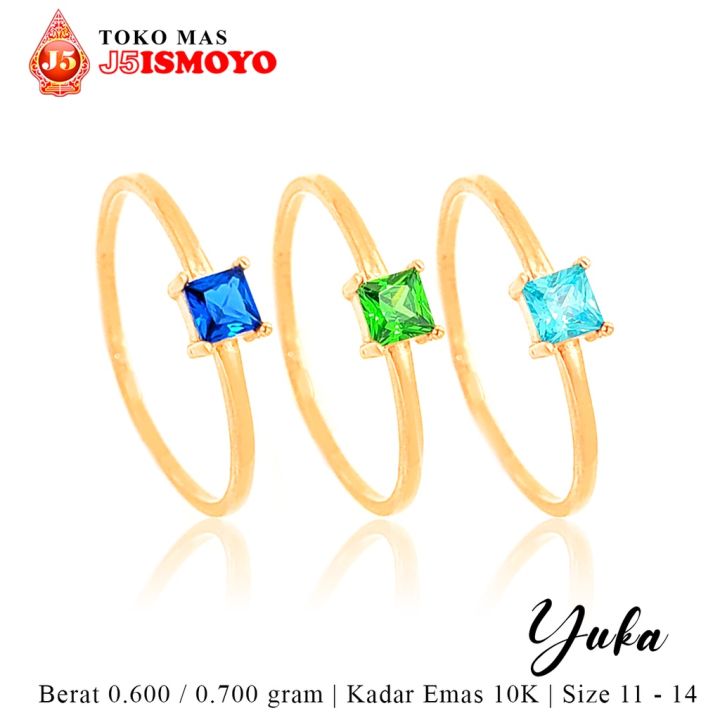 Cincin Emas Yuka J5 Ismoyo