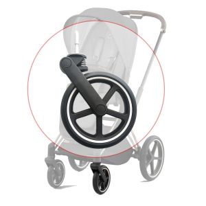 Buggy Front Wheel Each For Cybex Melio Priam Mios Gazelle S Balios S Libelle Orfeo Pushchair DIY Stroller Replace Accessories