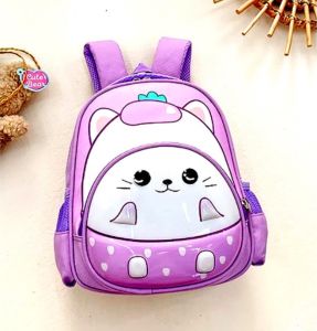Tas Ransel 3D Karakter Kartun Hewan Lucu Timbul 3 Dimensi Kualitas Import Premium / Tas Ransel Sekolah Anak / Kids Bagpack