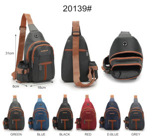 Kaiserdom Shan Collection Mens Chest Bag Sling Bag Crossbody Bag For Mens 20139