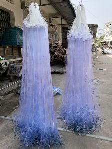 Lưới Bắt Cá 3 Màng Thái - ( Cao 80cm và 1m2 - Bắt Dùn còn 45m )