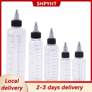 [COD] Ship within 24 hours 30ml-250ml Plastic PET Liquid Capacity Dropper Bottles Pigment Ink Containers