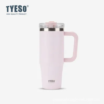 Tyeso Flowstate Tumbler Travel Tumbler Double Wall Vacuum Flask Cup Thermal 900ml 1200ml