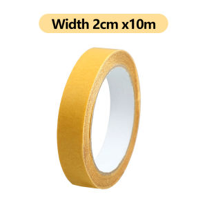 10M Strong Double Sided Tape / Translucent Mesh Waterproof Strong Traceless Cloth Duct Tape / High Viscosity Carpet Adhesive