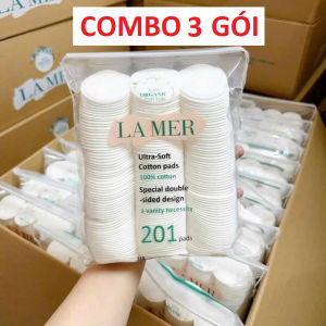 Bông Tẩy Trang Lamer 201 Miếng Cotton Siêu Mềm Dai Không Kích ỨngDụng cụ làm đẹp trang điểm sắc đẹp Vuadienmay