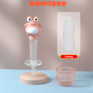 Momosee Baby Medicine Feeder Pipet Obat Sirup Anak Alat Bantu Minum Obat Pipet Bayi PP Silikon CJ15