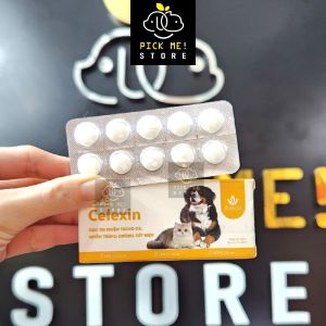 Five Celexin Trị Nhiễm Khuẩn Da Nhiễm Trùng Đường Tiết Niệu cho Chó Mèo