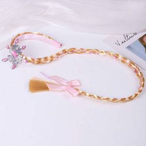 Bando Kepang Anak Perempuan Princess Motif Mahkota Pita & Diamond Pita