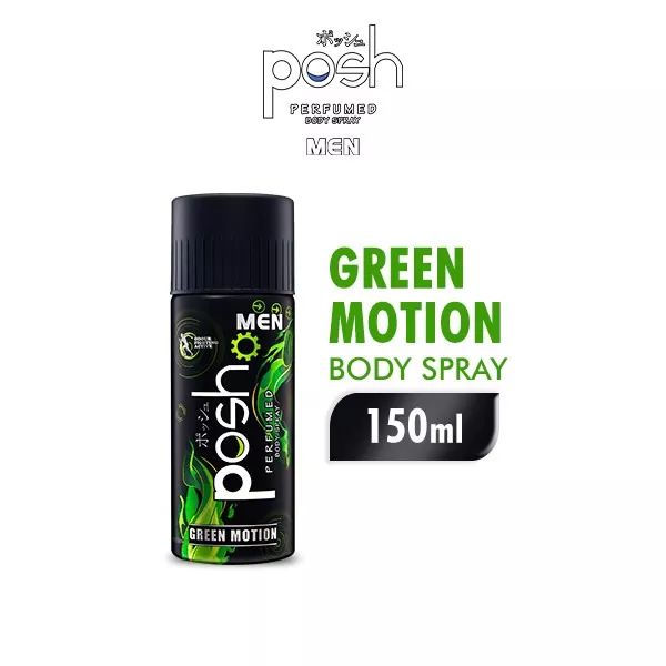 Posh Men Body Spray Green Motion Bottle 150 ml Lazada Indonesia
