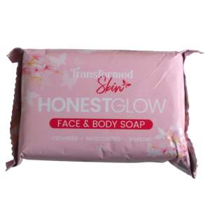 HONEST GLOW PINK SOAP 100g Face and Body Soap for Moisturizing Whitening and Younger-Looking Skin