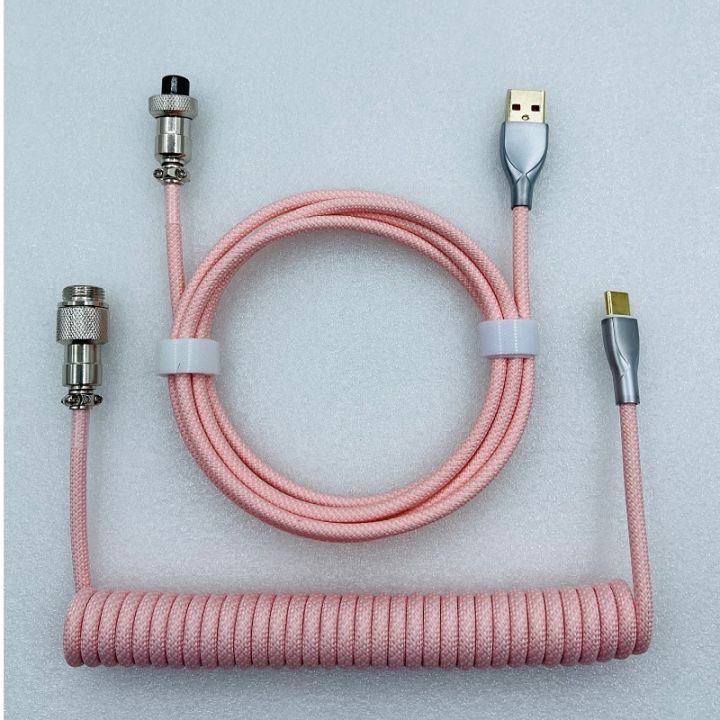ZIFRIEND%20Type%20C%20Mechanical%20Keyboard%20Coiled%20Cable%20USB%20Keyboard%20Wire%20Mechanical%20Keyboard%20Aviator%20Desktop%20Computer%20Aviation%20Connector%20-%20Image%209