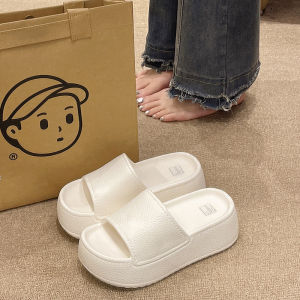 [Free Shipping] Womens Summer Outdoor Slippers 2026 New Versatile Fashionable Platform Thick-Soled High-Heeled Beach Non-Slip Sandals