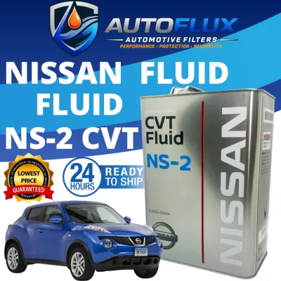 AutoFlux Nissan NS-2 CVT Automatic Transmission Fluid 4L | For Almera Sylphy Sentra X-Trail Etc