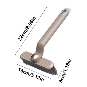 FAMILY`S CHOICE Cheaper price 2 In 1 Home Bathroom Multifunctional Rotary Crevice Cleaning Brush 2 In 1