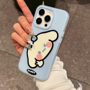 Phone Case For Realme 10 C11 C15 C20 C20A 2021 C21Y C25Y C25 C25S C12 C30 C30S C31 C33 C35 Note 50 60 60X 70 70T Casing Realme C3 C3i C65 C67 12 LITE C71 Narzo N63 N61 Cinnamoroll Ins 2 in1 Jelly Shockproof Silicone TPU Case Cover GDK054A