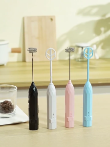 Multipurpose Electric Milk Frother Handheld Whip For Coffee Cream Oocyte Whites With Detachable Plan Quick Cleaning Kitchen Tool