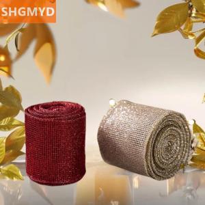 [COD] SHGMYD 1 Roll Christmas Ribbon DIY Christmas Tree Decoration Wreath Decoration Gift Packaging Decoration Ribbon