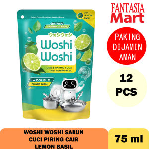 WOSHI WOSHI 75ML SABUN CUCI PIRING PACK ISI 12 PCS FUNCORNER DENGAN PAKING AMAN
